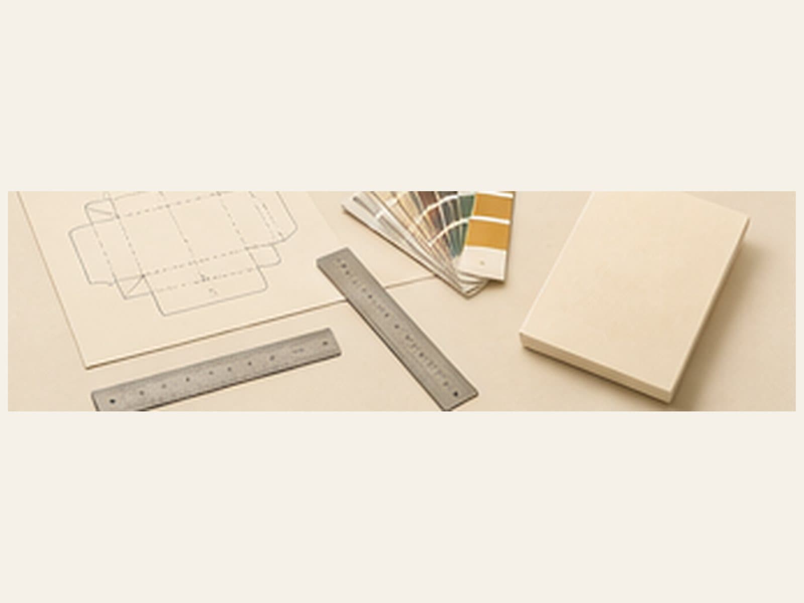 Representative packaging artwork and dieline preparation