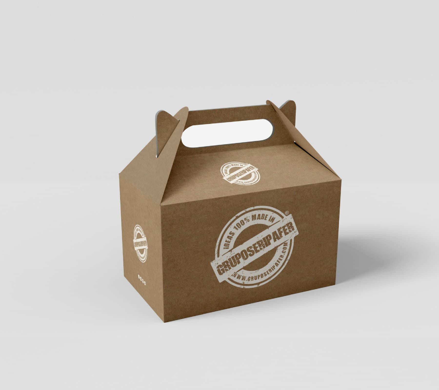 AI-generated representative visual of kraft paper roll and sheet materials