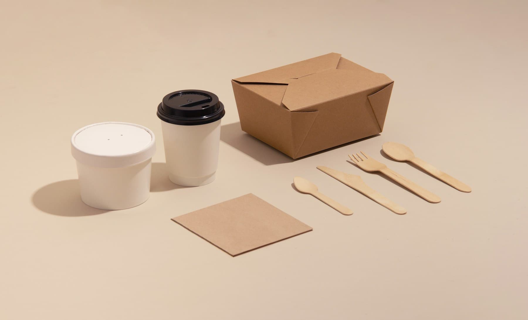 AI-generated representative visual of kraft paper roll and sheet materials